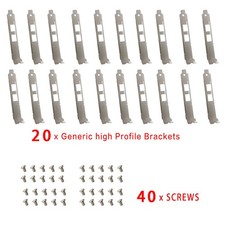 20pcs Long High Profile Brackets for Intel X710-DA2 X520-DA2 X520-SR2 X520-LR2 picture