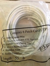 category 6 patch cord 50 ft Ethernet cable picture