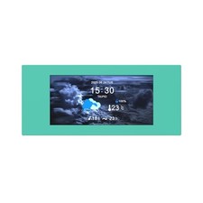 THERMALTAKE VIEW 600 TG 6.0 INCH LCD SCREEN PANEL KIT; LCD AND -  LIGHT BLUE picture