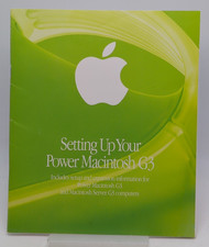 Apple Manual 1998 Setting Up Your Power Macintosh G3 - Vintage - VG Condition picture