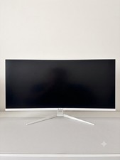 CRUA 34 CRUA 34 LCD Monitor 1920x1080 FHD 16:9 Widescreen, White picture
