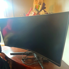 Samsung Odyssey 34 Curved Gaming Monitor 165Hz 1ms 3440x1440 Black picture