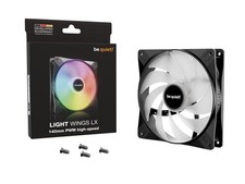 quiet LIGHT WINGS LX 140mm PWM high-speed BL129 140mm ARGB LED Case Fan be picture