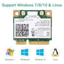 Mini PCIE Wireless-AC 7260HMW Wifi Card Bluetooth Dual Band 2.4/5G for Laptop PC picture