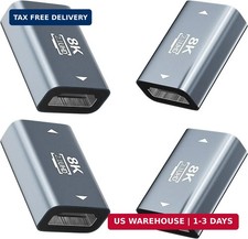 8K HDMI to HDMI Coupler 4 Pack, 8K@60Hz Female to Female Extension Adapter, HDMI picture