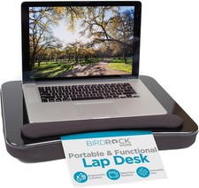 Lap Desk w/Memory Foam Cushion - Large Surface for Crafts, Reading - for picture