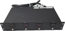 Martin Rackmount Power Distro PDU PSRM-2U-H500M 30A 4 Screen Hubbell 2711 picture