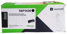 Lexmark 56F1X0E Black Extra High Yield Toner Cartridge New Sealed-Open Rough Box picture