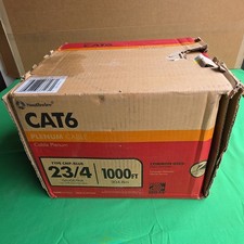 Southwire Cat6 Plenum CMP 23/4 Blue Bulk Ethernet Cable (E118871) picture