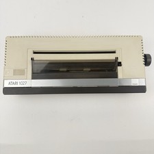 Atari 1027 Letter Quality Printer UNTESTED FOR PARTS REPAIR ONLY picture