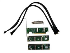 PCIe5.0 x16 to MCIO 8i SFF-TA-1016 X16 to X8 X8 Bifurcation Adapter Riser Card picture
