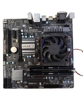 GIGABYTE GA-78LMT-USB3 Motherboard AM3+ W/Fan, Heatsink & I/O Shield picture