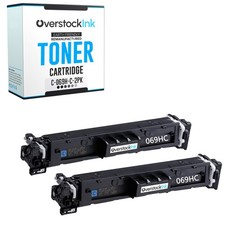 OSI 2-Pack Replacement Canon 069 H Cyan Toner for Color imageCLASS LBP674Cdw picture