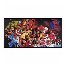 Marvel Heroes Christmas Scene Comic Art Mouse Pad Desk Mats, Marvel Comics picture