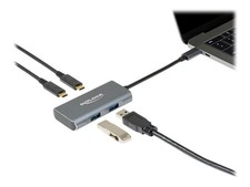 Delock Hub 2 x USB 3.2 Gen 2+ 2 USB-C 3.2 2 Desktop External USB 3.2 63260 picture