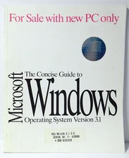 Microsoft The Concise Guide to Windows Operating System Version 3.1 Manual picture