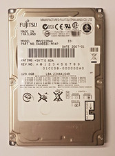 120GB IDE Fujitsu MHV2120AH P-ATA 5400rpm 8MB HDD 2.5