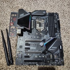 MSI MPG Z390 GAMING EDGE AC ATX Intel LGA1151 DDR4 WiFi I/O Shield picture