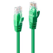LINDY 2m Cat.6 U/UTP Network Cable, Green 2m Green picture