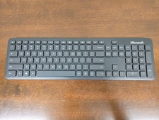 Microsoft 1898 Wireless Bluetooth Keyboard Black Connectivity Numeric Keypad picture