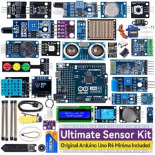 Ultimate Sensor Kit with Original Arduino Uno R4 Minima, RoHS Compliant, Dura... picture