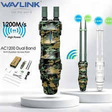 WAVLINK Outdoor WiFi Range Extender AC1200/600 N300 Wireless Router AP IP67 POE picture
