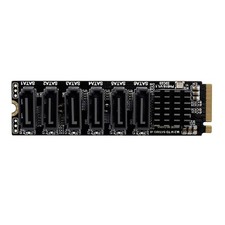 Internal 6 Port III 6GB/S Pci-E Controller Card for Desktop Support SSD picture