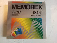 MEMOREX Color Edition 2S/2D Flexible Floppy Disks 5-1/4