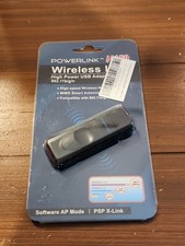 PowerLink N 150 Wireless-N USB Wireless Lan Adapter Black Psp X-link picture
