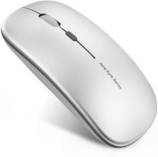 Q5 Slim Rechargeable Wireless Mouse, 2.4G Portable Optical Silent Ultra Thin picture