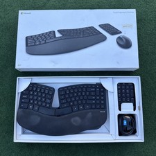 Microsoft Sculpt Ergonomic Wireless Desktop Keyboard, Keypad, Mouse-No Dongle picture