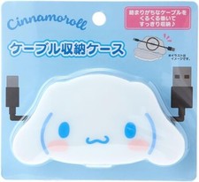 Sanrio Sanrio Cable Storage Case Cable Holder Cinnamon Roll 5.4 x 10.2 cm 240451 picture