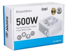 PowerSpec FX V2 500 Watt ATX Non-Modular Power Supply - White picture