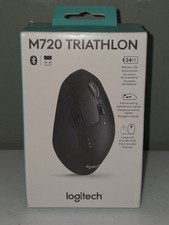 New & Sealed Logitech M720 Triathlon Wireless Mouse - Black - NIB picture