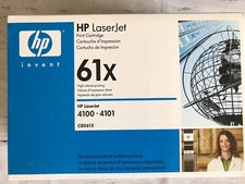HP 61X Black Toner Cartridge for 4100 4100mfp 4101mfp 10K-Pages Yield C8061X NEW picture