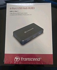 Transcend 4-Port USB Hub HUB3. USB 3.1 Gen 1 Power Adapter picture