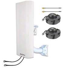 2x2 MIMO Panel Antenna Kit for 4G LTE 5G Compatible with Modem Cellular Route... picture