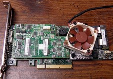 LSI 9266-8i MegaRAID SAS/SATA RAID Controller 74-10122-02 w/Noctua fan + BATTERY picture