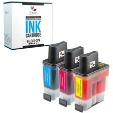 Compatible CMYi 3PK LC41CL Ink Cartridges fits Brother Intellifax 1840c, 1940CN picture