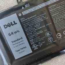 Genuine OEM 64WH TN70C Battery For Dell Inspiron 3510 3511 3515 5310 5410 5418 picture