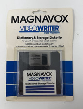 MAGNAVOX Videowriter Word Processor Thesaurus Storage Diskette NEW picture