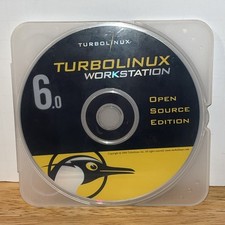 Turbolinux 6.0 Open Source Edition Turbo Linux. Soft Ware Disc CD picture
