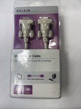 Belkin 6 Foot VGA Video Cable Connect Monitor to PC or Switchbox New picture