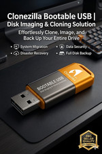 Clonezilla 64-Bit | Bootable USB 3.0 | Restore, Backup, Image picture
