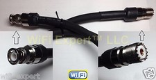 TIMES® 100 FEET LMR400 Coax Cable UHF Female BNC MALE Clamp CB Ham Radio Antenna picture