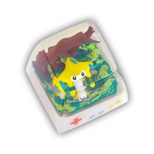 Jirachi Pokemon Keycap - Artisan Resin for Mechanical Keyboard picture