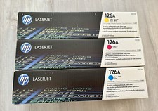 hp Laserjet 126A Toners (CE311A,CE313A,CE312A) picture