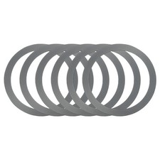 6Pcs Magnetic Adapter Ring, Magnetic Wireless Charger Conversion Kit, Grey picture