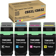 CS531/CS632 Toner Cartridge for Lexmark CS632dwe CX532adwe CX635adwe Printers picture