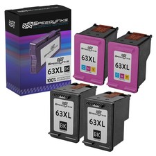 4PK Reman Replacement Ink for HP 63XL HP F6U64AN F6U63AN 2 HY Black 2 HY Color picture
